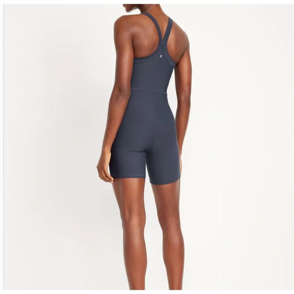 Old Navy Blue PowerSoft Bodysuit XL EUC - Picture 7 of 7